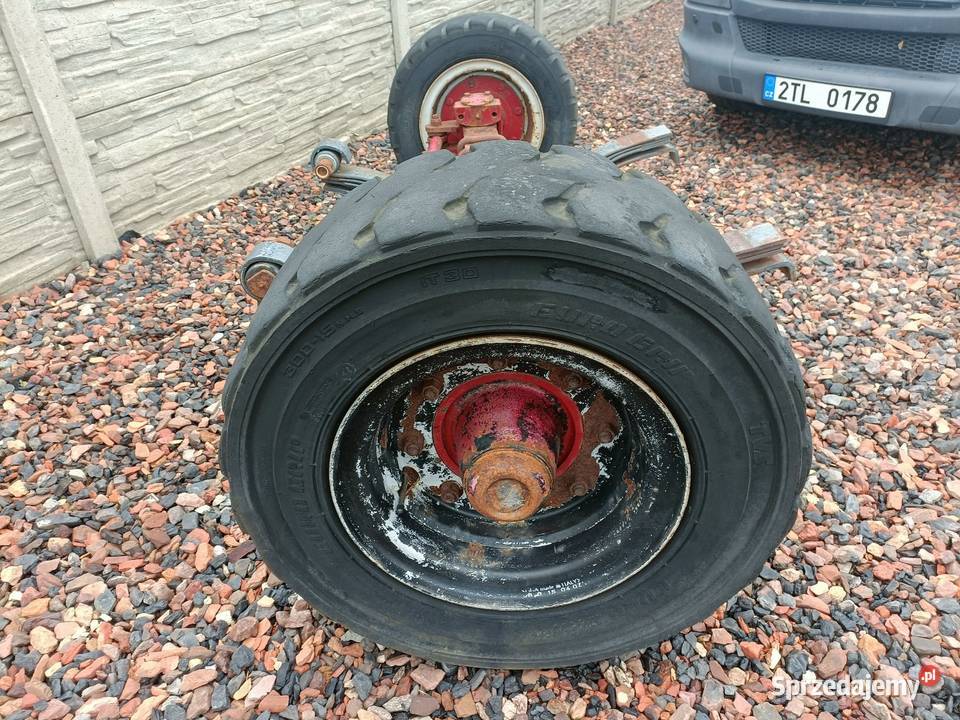 AUSTERAS Oś przednia skrętna kompletna Części i osprzęt rolniczy Racibórz