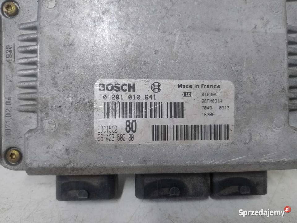 KOMPUTER SILNIKA CITROEN C5 22 HDI 9642350280 Komputery Komputery wielkopolskie