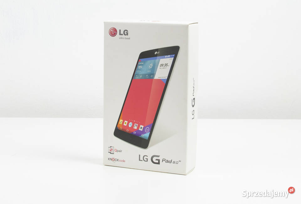 Pudełko tableta LG GPAD Mrzezino