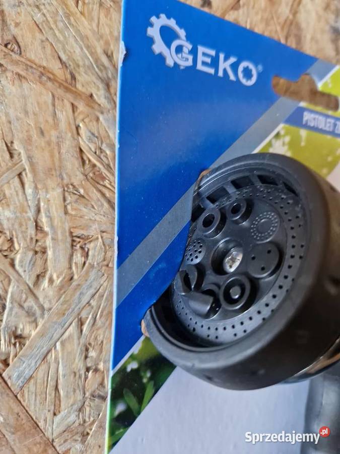 Pistolet 8funk srebrny guma do wody G73009 Głogowa