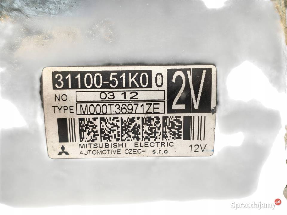 ROZRUSZNIK Opel Agila B Suzuki Swift 12 K12B Chełm