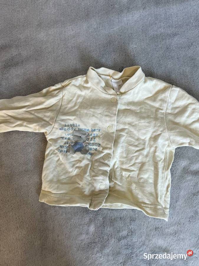 Sweter bluzka żółta zapinana sprzedam