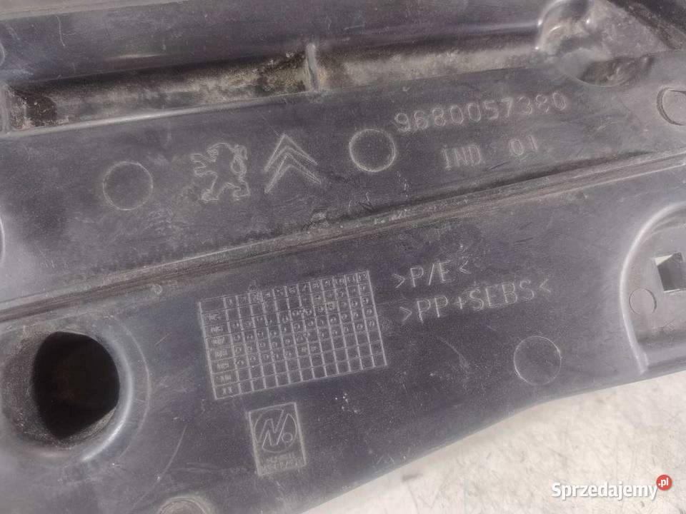 KIEROWNICA POWIETRZA LEWA PEUGEOT 207 9680057380