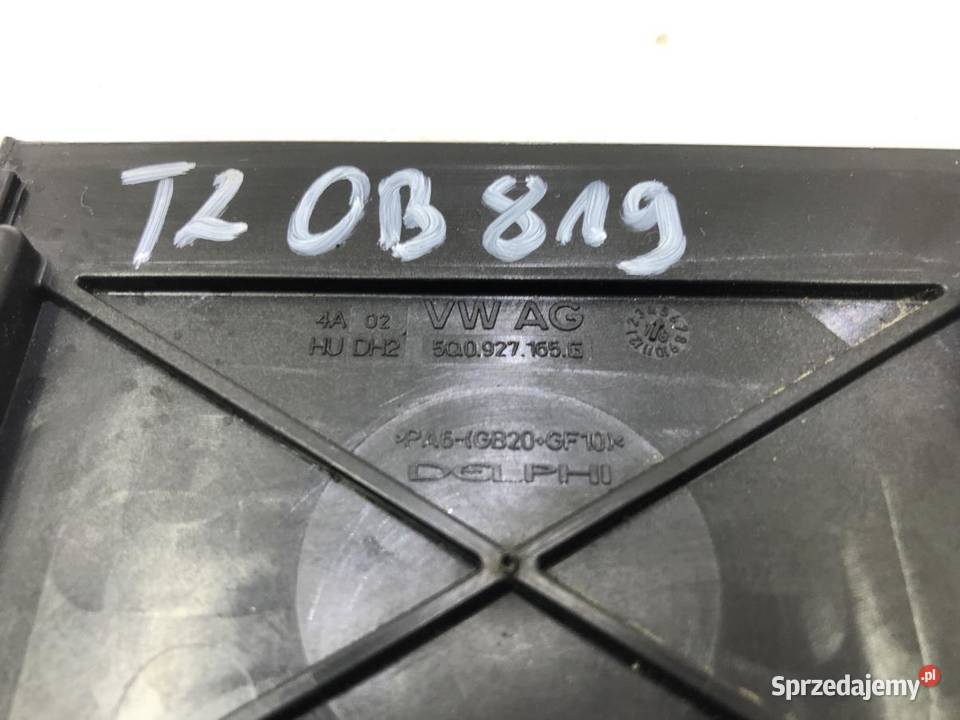 OSŁONA BEZPIECZNIKÓW 5Q0927165G VW TOURAN III