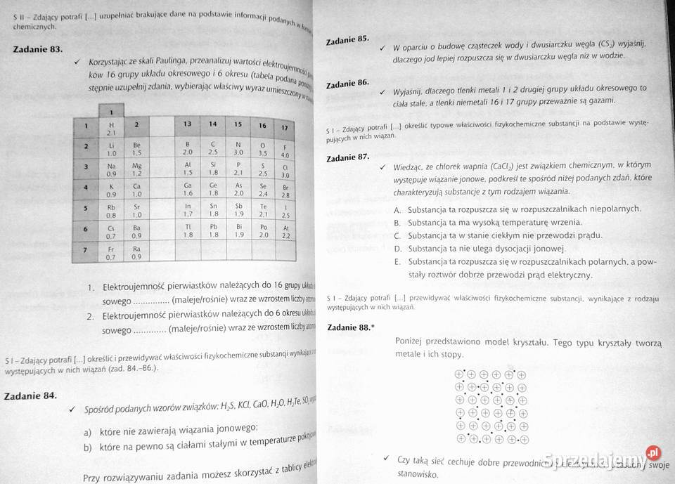 Chemia Matura 2010 B Kupis A Lewandowska W Rok wydania 2010