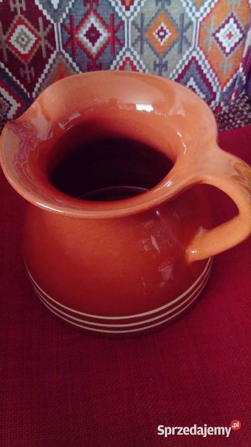 Piękny brązowy dzban Warszawa