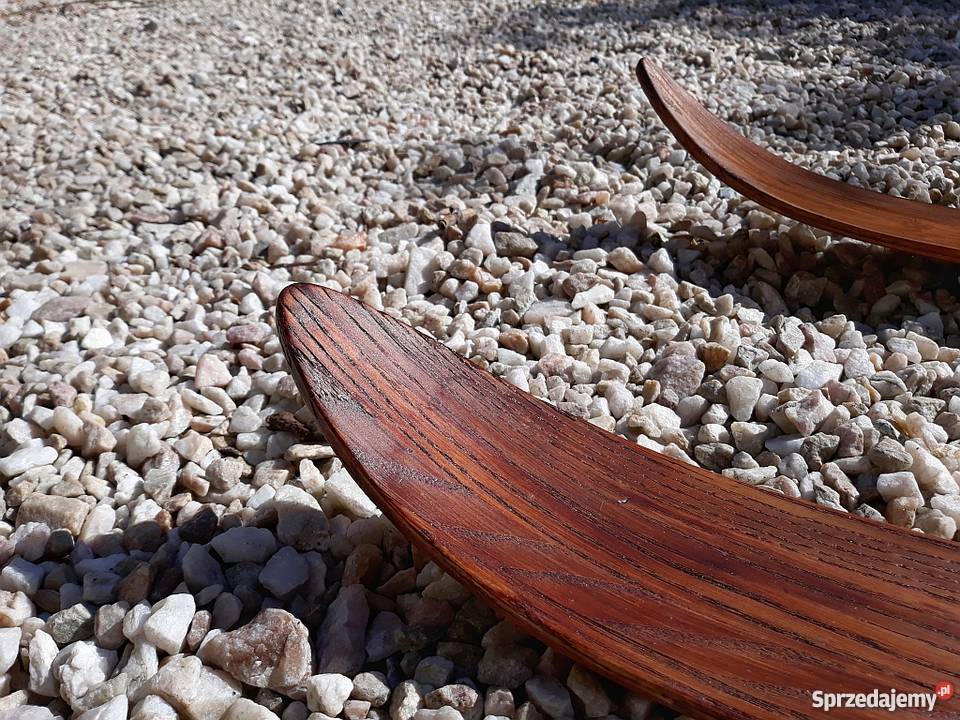 Stare drewniane narty skokowe Szklarska Poręba