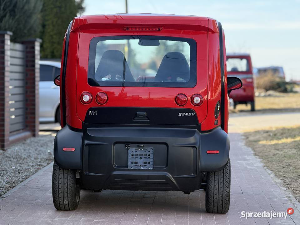 SARINI M1 LUQI EV400 samochody elektryczne w wspomaganie kierownicy