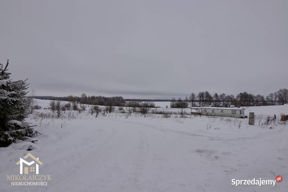 Działki rekreacyjne jeziorem Luterskim 011 ha warmińsko-mazurskie Piszewo