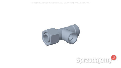 84455036 Trójdrożny adapter nypel CNH
