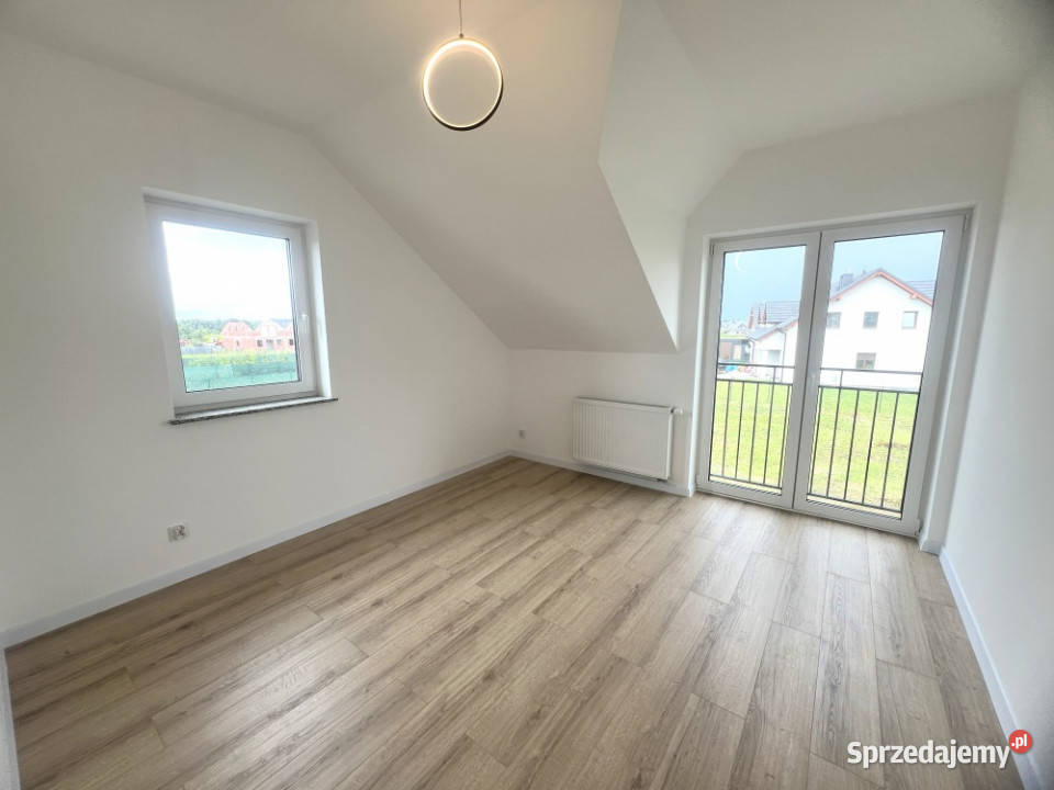 OKAZJA Wykończony nowy bliźniak z garażem bez