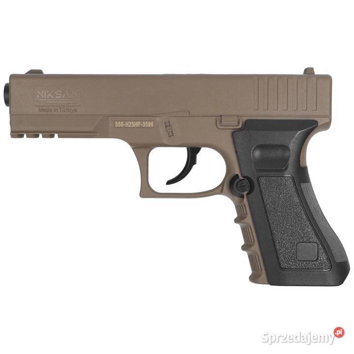 Pistolet wiatrówka Niksan Defence NKS CP17 Tan Warszawa