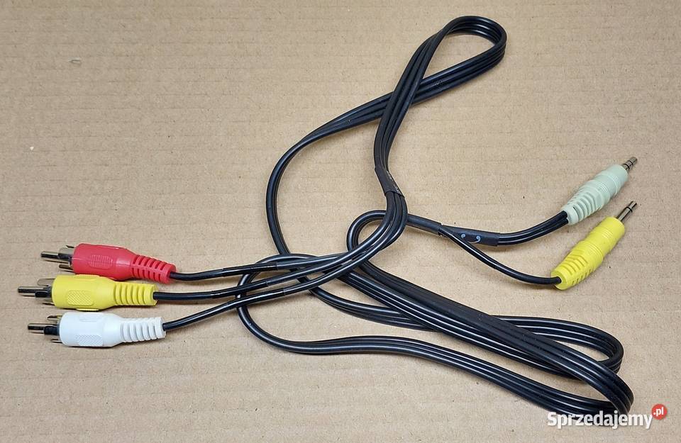 KABEL ZŁĄCZE ADAPTER WEJŚCIE 2X JACK 3X RCA Układ elektryczny Mielęcin
