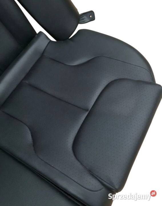 KANAPA OPARCIE TYŁ TYLNA CZARNA SKÓRA VW PASSAT