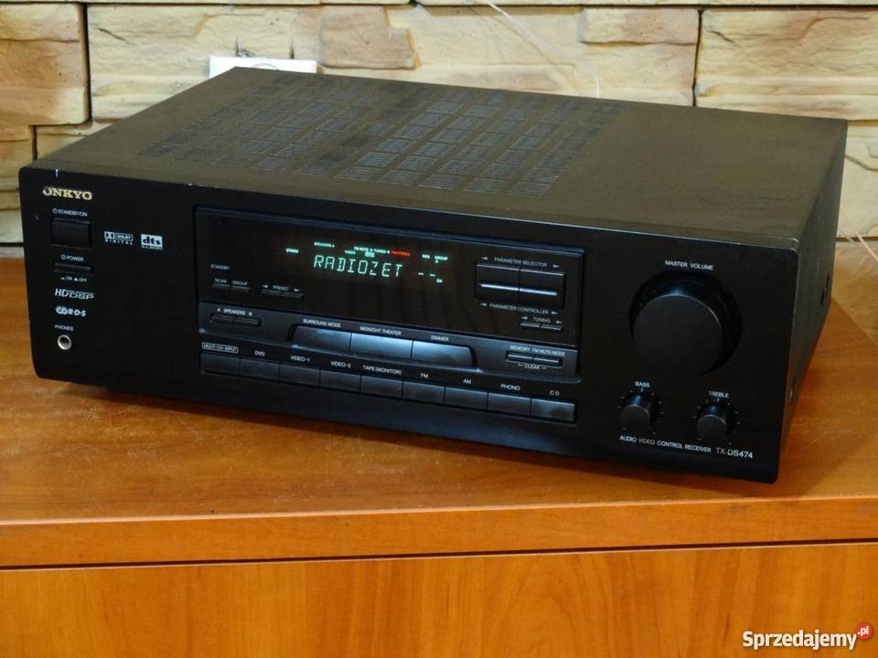 Amplituner Onkyo TXDS474 wejścia cyfrowe 240 wat Amplitunery podkarpackie Jasło
