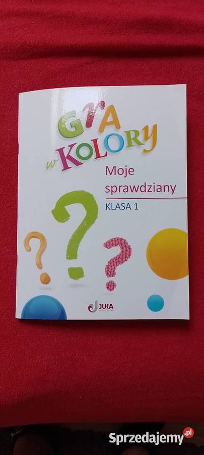 Gra w kolory Moje sprawdziany klasa 1 Wieliczka