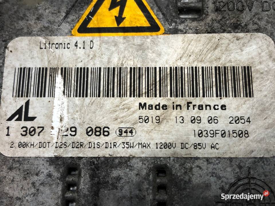 PRZETWORNICA XENON MAZDA 6 GY 1307329086 0208 sprzedam