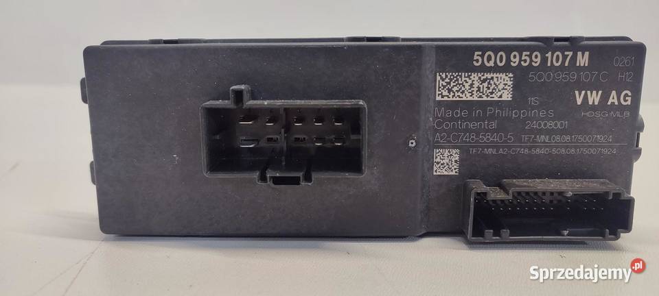 SKODA KODIAQ MODUŁ KLAPY BAGAŻNIKA 5Q0959107M