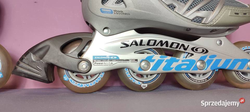 Rolki Salomon Motion 75 Ti kobiet rozmiar 38 Jasień