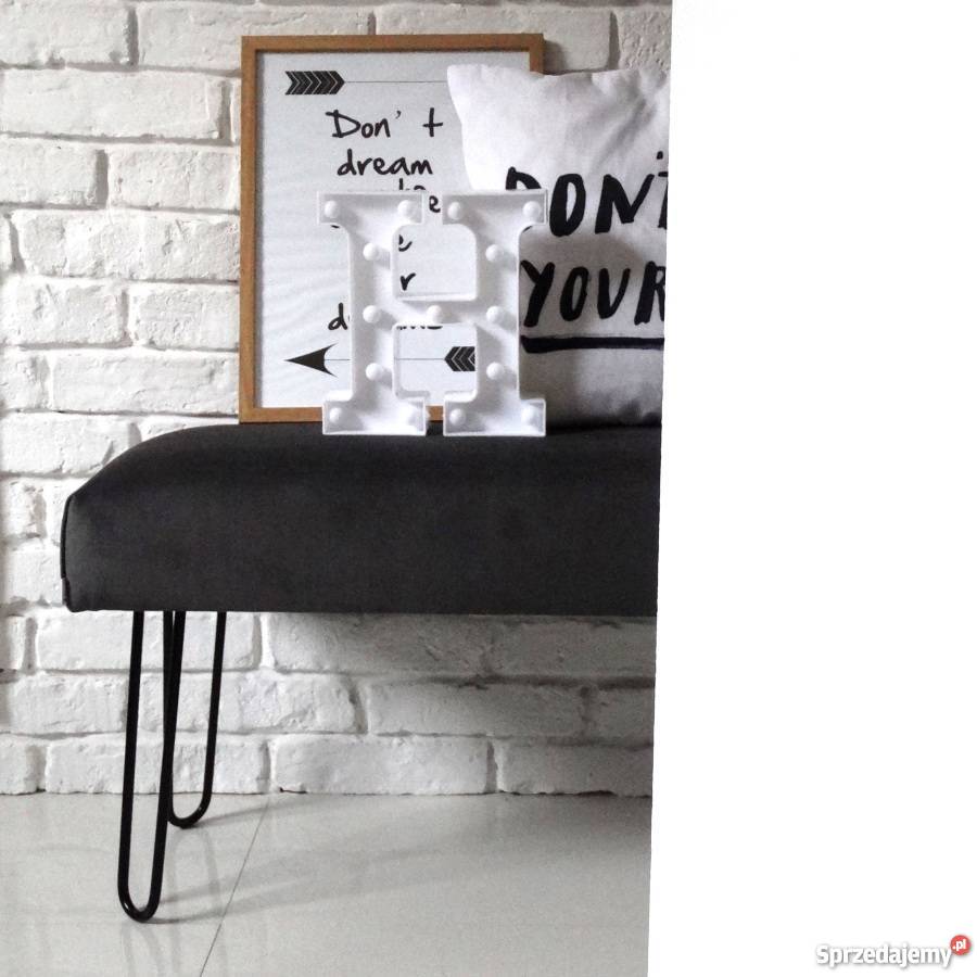 Hairpin leg nowoczesna loft metalowe nogi ławka