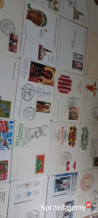 karty pocztowe 520 sztuk Warszawa