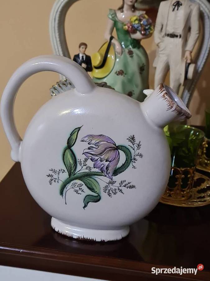 Karafka z kwiatem sprzedam