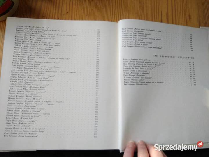 Pierwsze wydanie książki Witz Oko i dłoń malarza mazowieckie