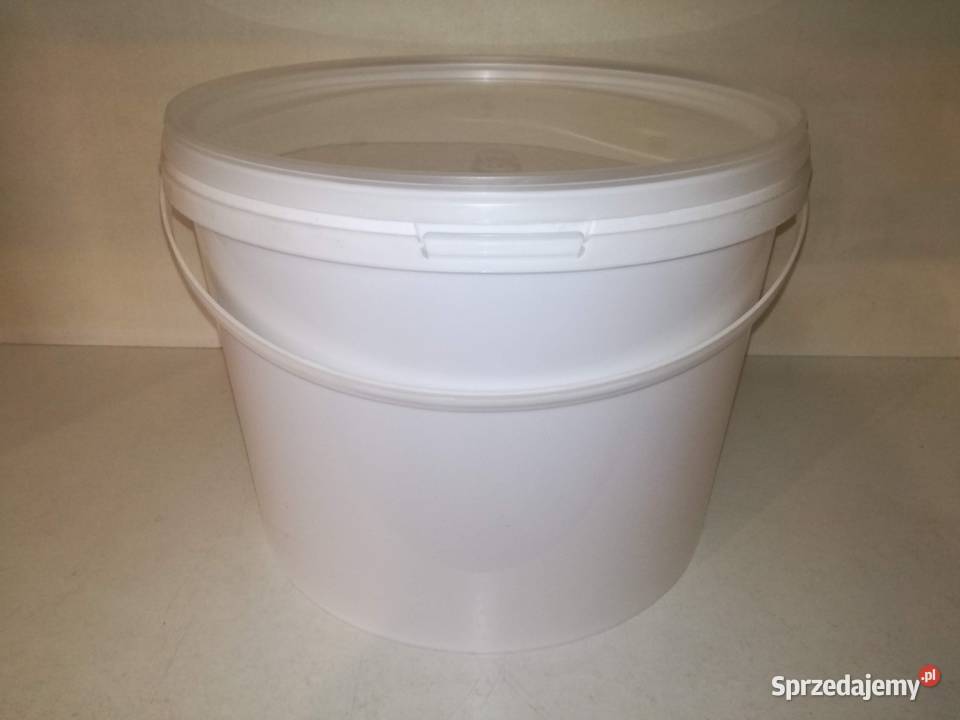 Wiadro plastikowe 10L z pokrywką sprzedam