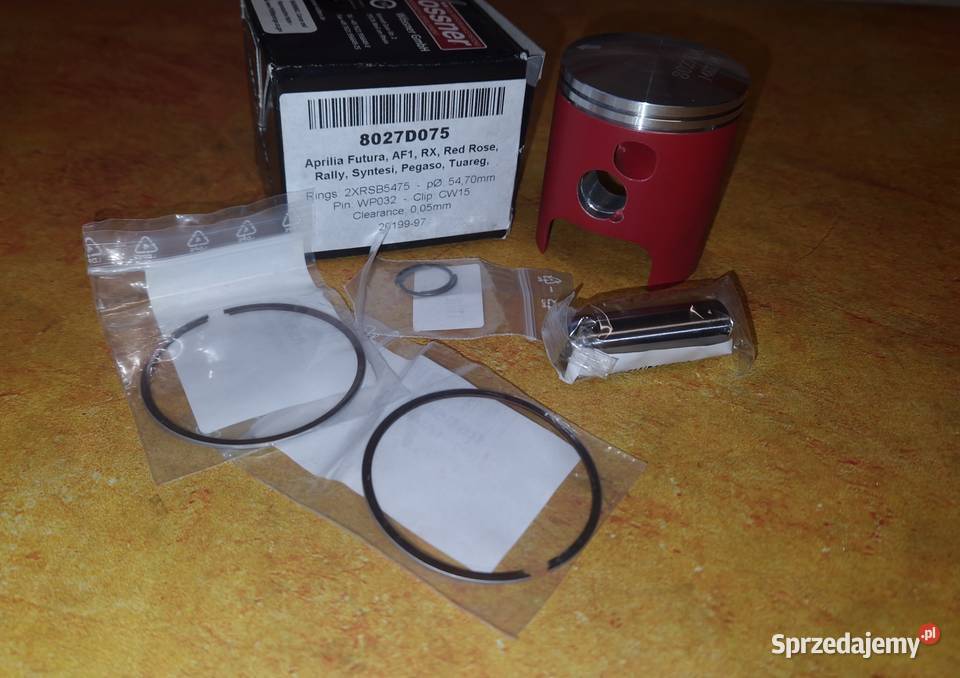 WOSSNER TŁOK APRILIA 2T AF1RSRX 125 8509 075MM