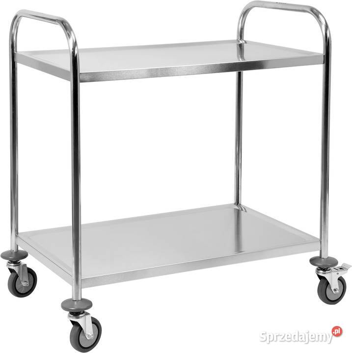 Wózek kelnerski 2 półki 100 stal nierdzewna YATO Częstochowa