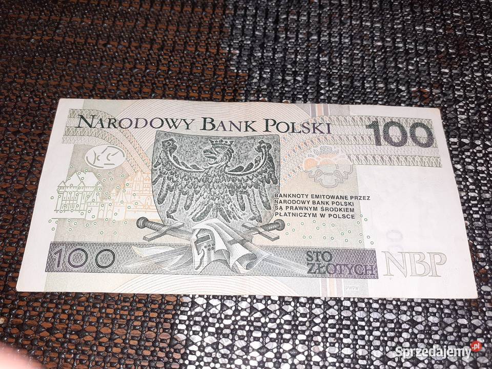 Banknot kolekcjonera 100 z 666 Sosnowiec