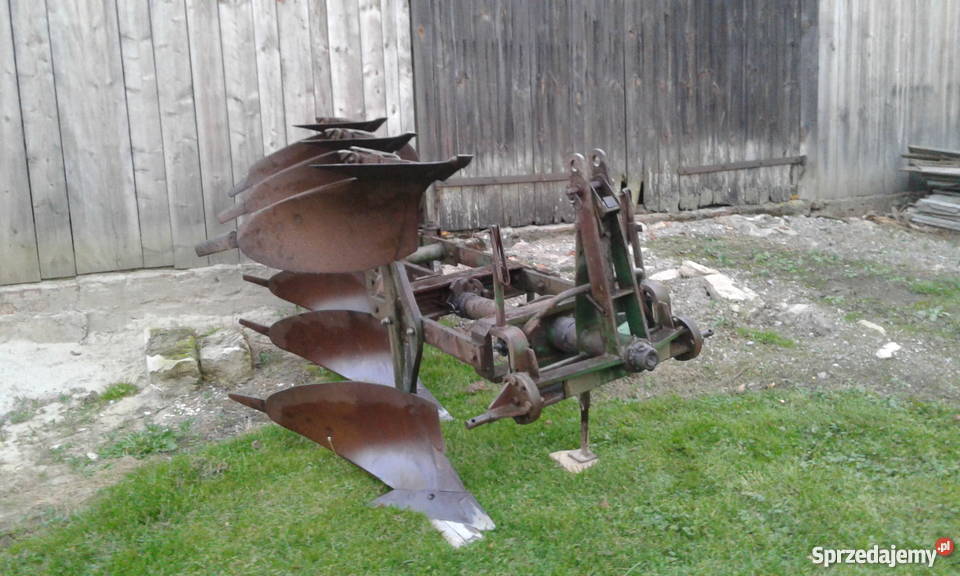 Pług obrotowy Gassner 3 skibowy Pługi lubelskie Piotrków Pierwszy