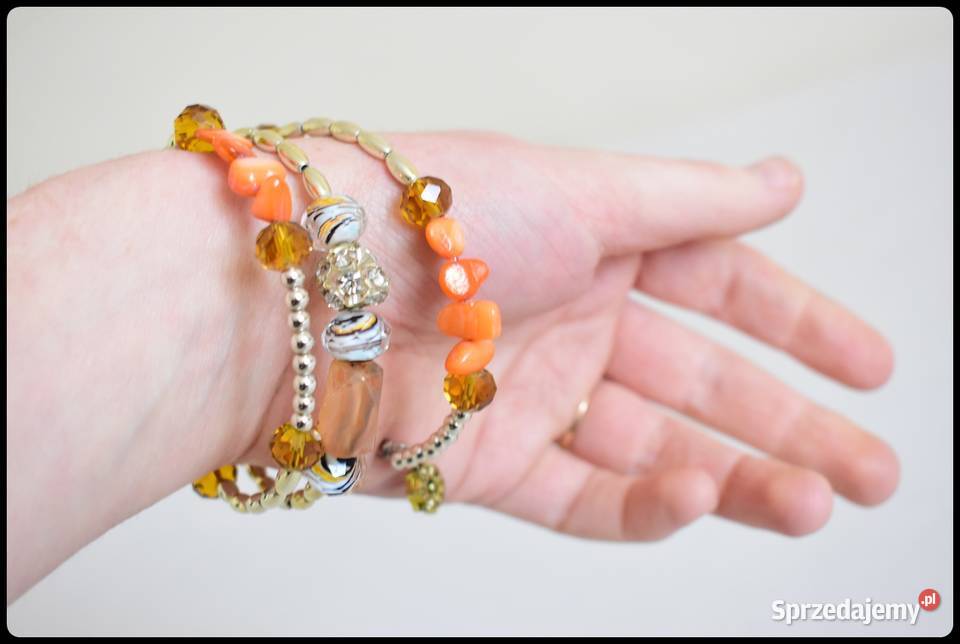 Kolorowa elastyczna bransoletka Płock