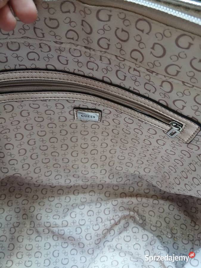 Torebka Guess Kamryn Metallic Tote gold Toruń