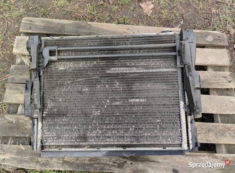 Zestaw chłodnic wody klimatyzacji BMW E46 osobowe śląskie Żory