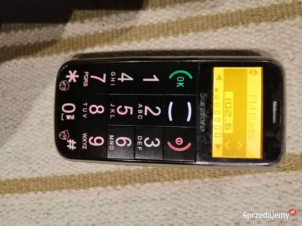 telefon seniora surefore s180 Telefony i Akcesoria dolnośląskie Legnica