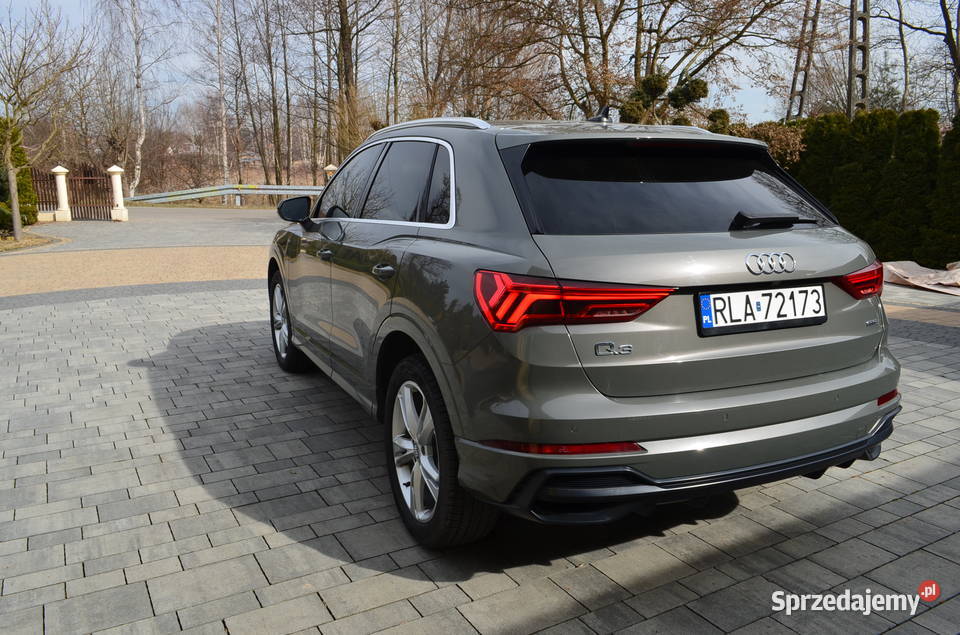 Audi Q3 Premium Plus SLine20 benzynaSuper stan serwisowany w ASO Łańcut