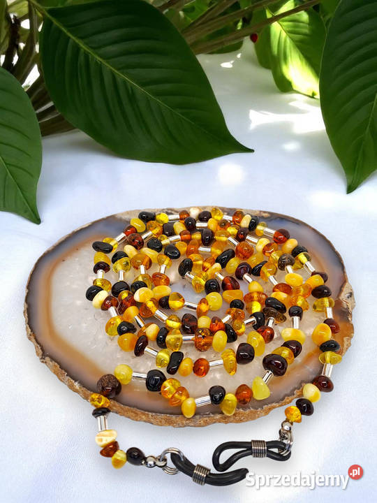 Sznurek do okularów z bursztynu BURSZTYN Pozostałe Warszawa