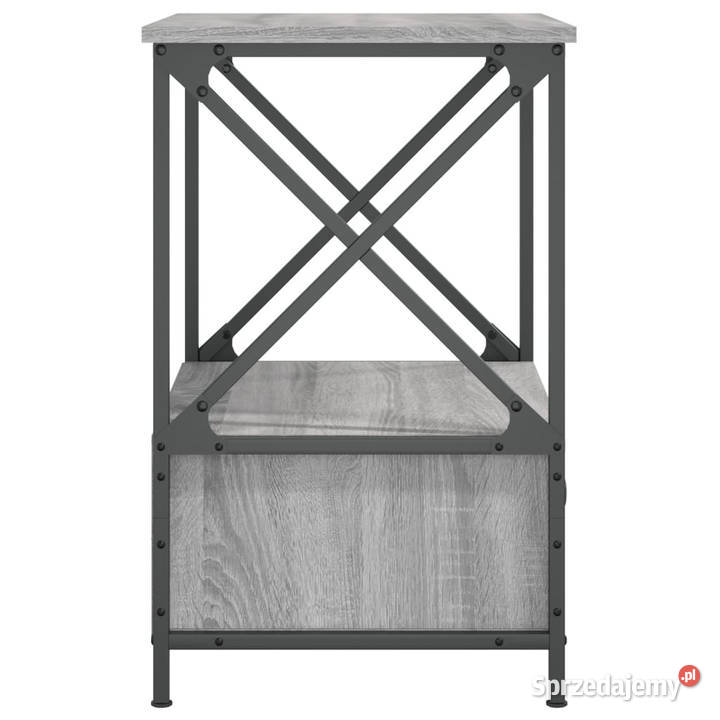 Stolik nocny szary dąb sonoma 50x41x65 WM826089