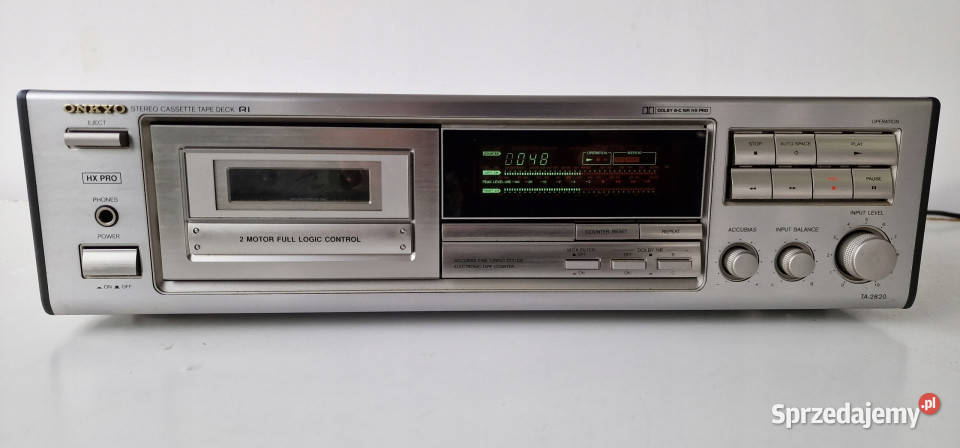 Magnetofon cassette deck ONKYO TA2820 Międzychód