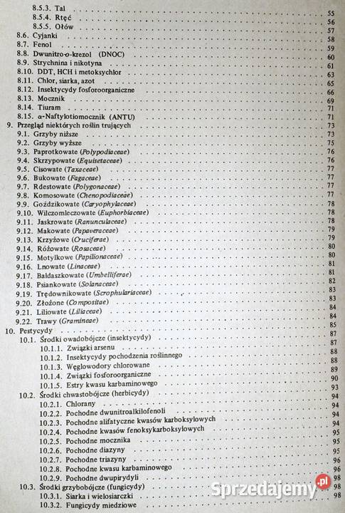 Ćwiczenia z toksykologii weterynaryjnej Zenon