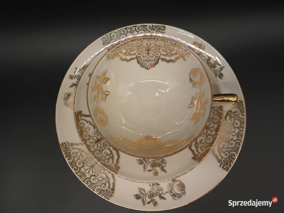 Zestaw śniadaniowy trio z porcelany BAVARIA Raszków