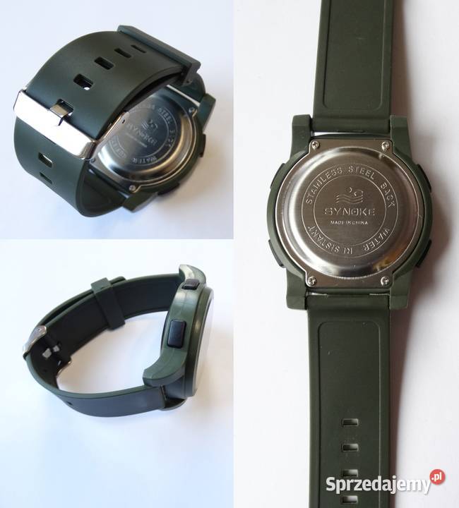 Zegarek wojskowy elektroniczny cyfrowy Synoke