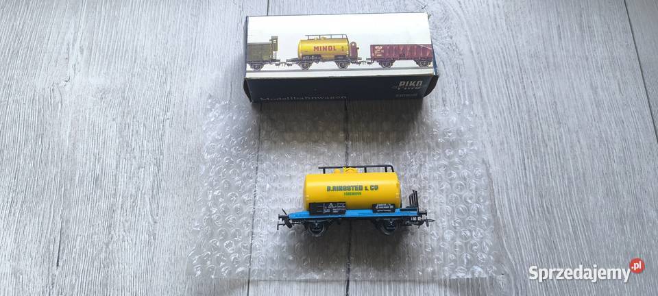 PIKO KOLEKCJONERSKI WAGON 2OSIOWY CYSTERNA DSB Modelarstwo Bytom sprzedam