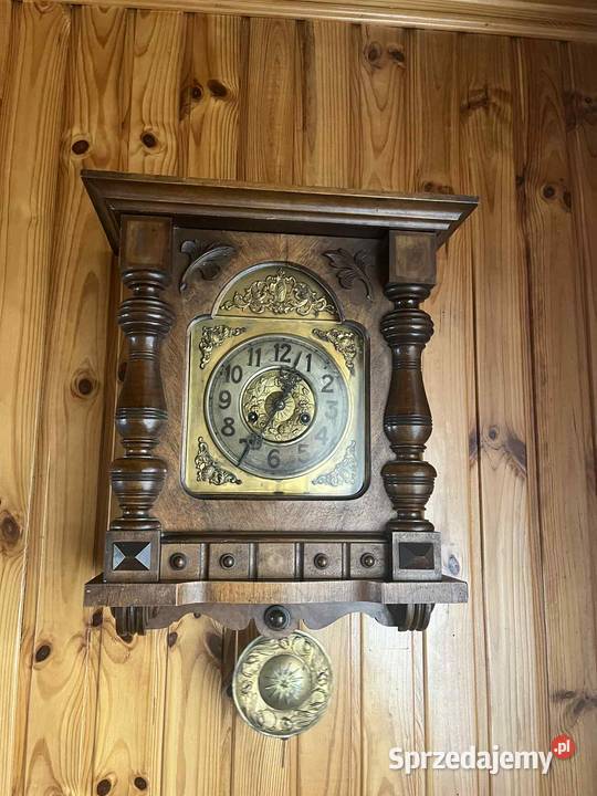 stary zegar Gustav Becker Szczecinek sprzedam