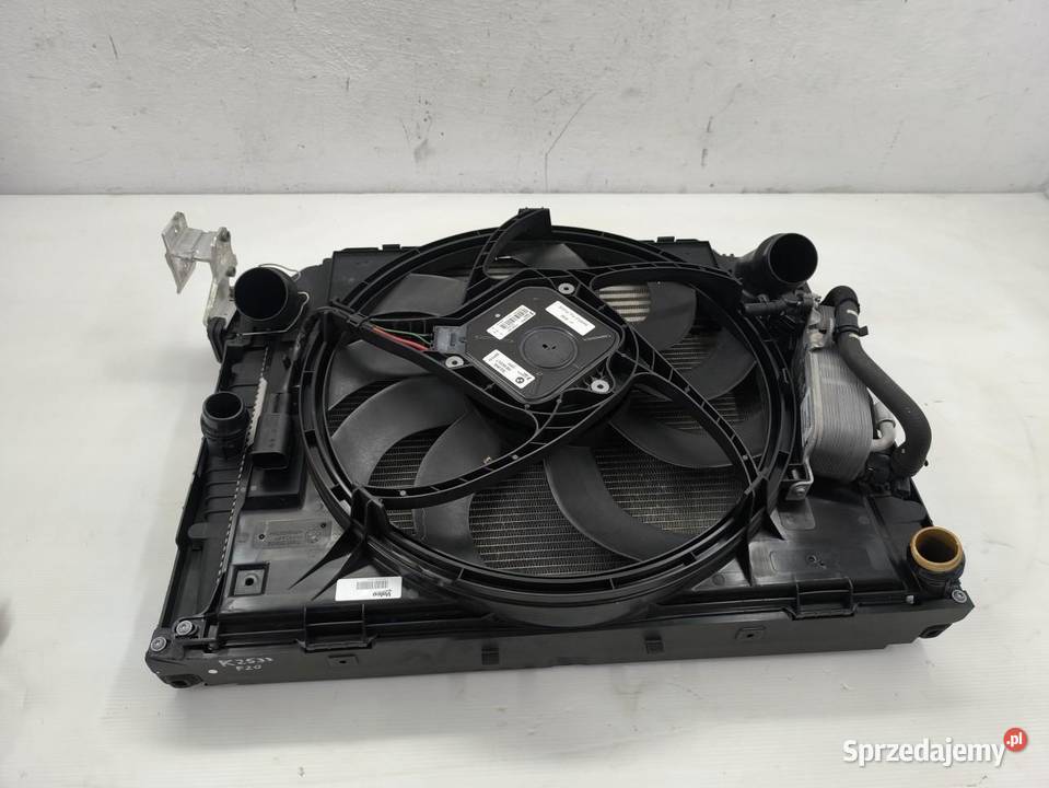 CHŁODNICE KOPLET WENTYLATOR BMW F20 16 116i 136