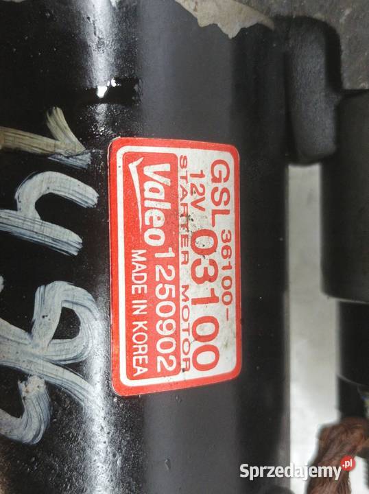 ROZRUSZNIK 3610003100 1250902 12 16V Hyundai i20 świętokrzyskie sprzedam