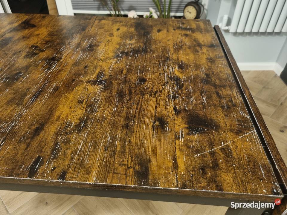 Stół rozkładany industrialny 112.76cm Pasłęk