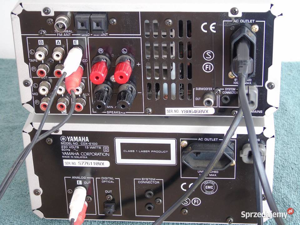 Amplituner stereo i CD Yamaha RXE100 sprawne Jasło