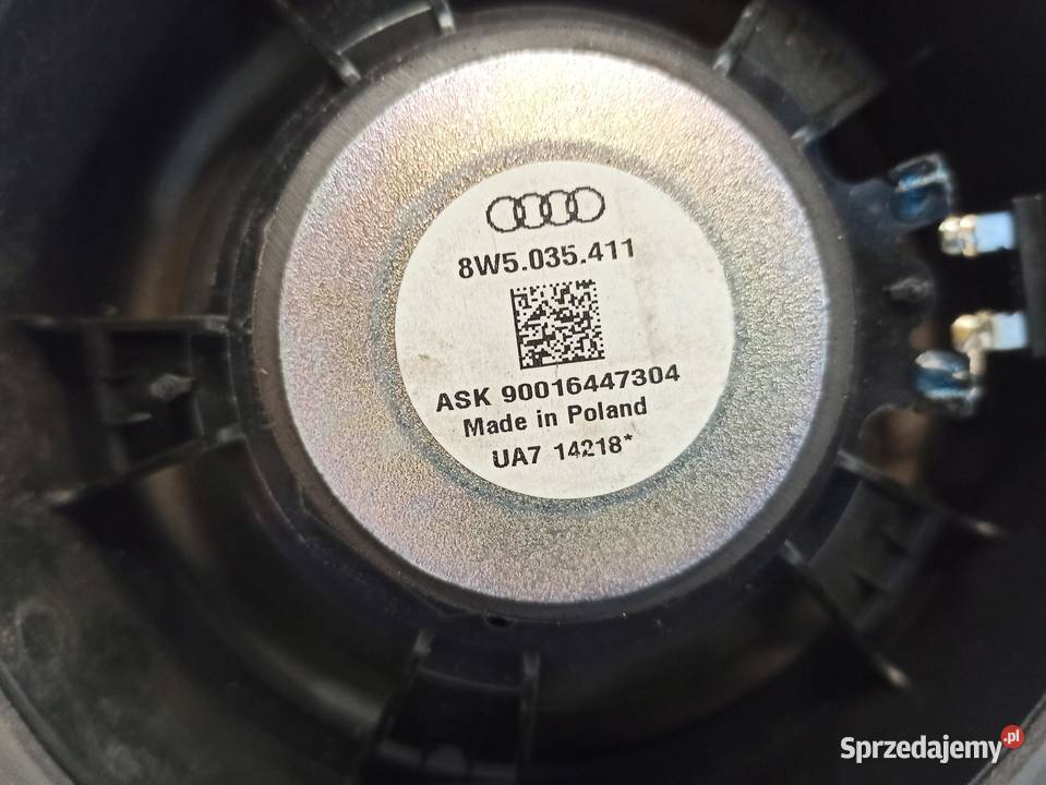 GŁOŚNIK NISKOTONOWY TYLNY AUDI A5 8W 8W5035411 sprzedam